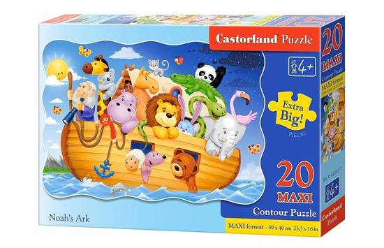 Puzzle 20 pcs. MAX Noah's Ark