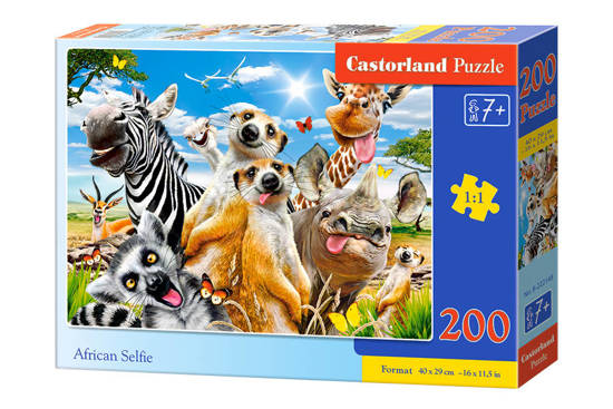 Puzzle 200 pcs. African Selfie