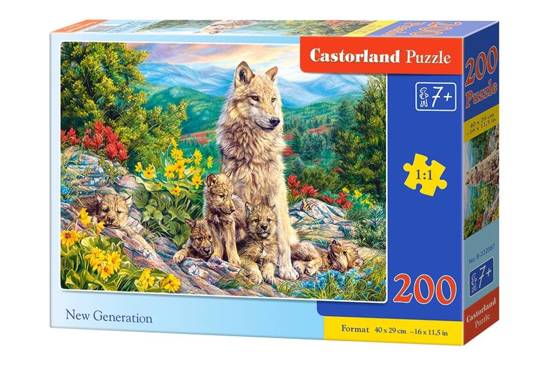 Puzzle 200 pieces New Generation