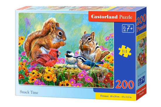 Puzzle 200 pieces snack time