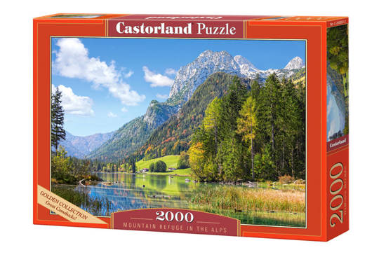 Puzzle 2000 pcs. Mountain Refuge in the Alps