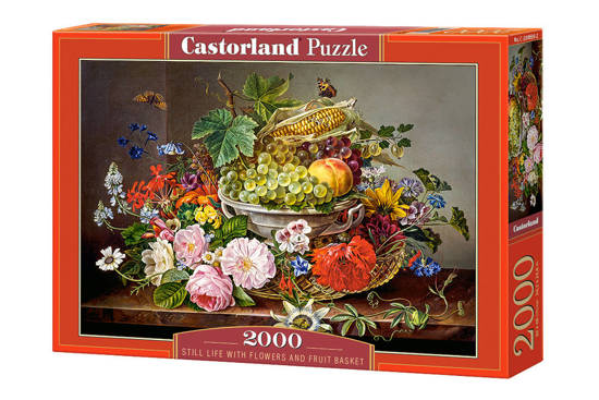 Puzzle 2000 pcs. Still Life with Flowers and Fruit