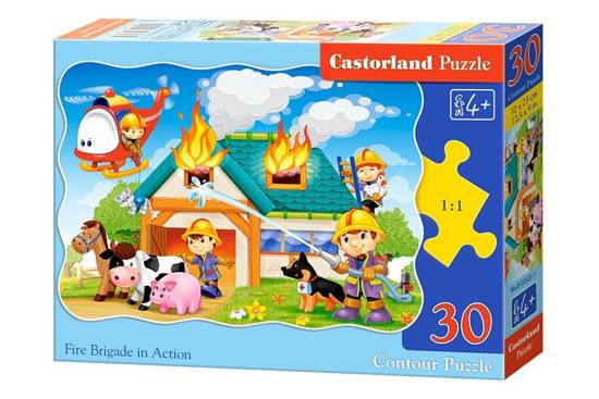 Puzzle 30 pcs. Fire Brigade in Action