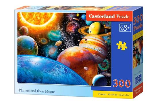 Puzzle 300 pcs. Planets and Their Moons