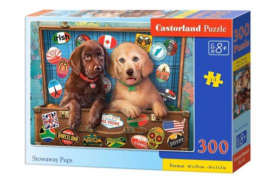Puzzle 300 pcs. Stowaway Pups
