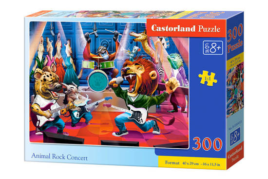 Puzzle 300 pieces Animal Rock Concert