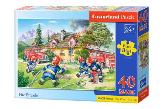 Puzzle 40 pcs. MAXI Fire Brigade