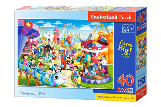 Puzzle 40 pieces MAXI Amusement Park