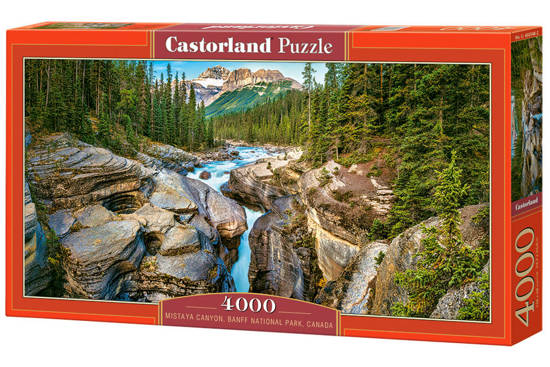 Puzzle 4000 pcs. Mistaya Canyon, Banff N.P. Canada