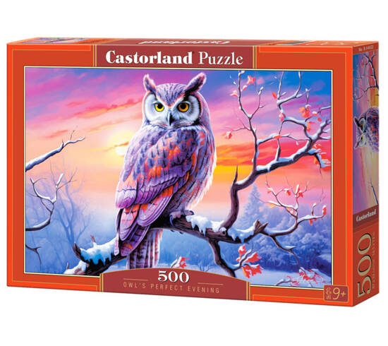 Puzzle 500 el.  B-54022 Owl's Perfect Evening