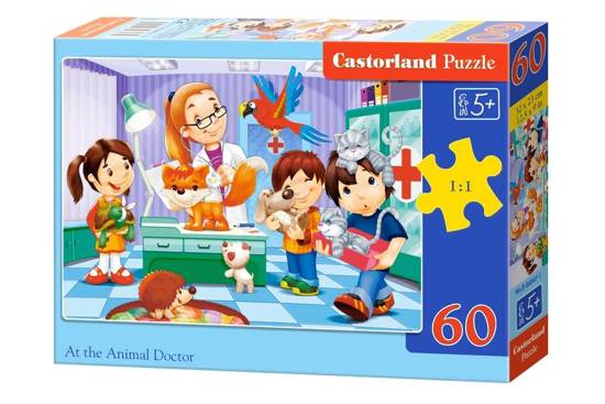 Puzzle 60 pcs. At the Animal Doctor