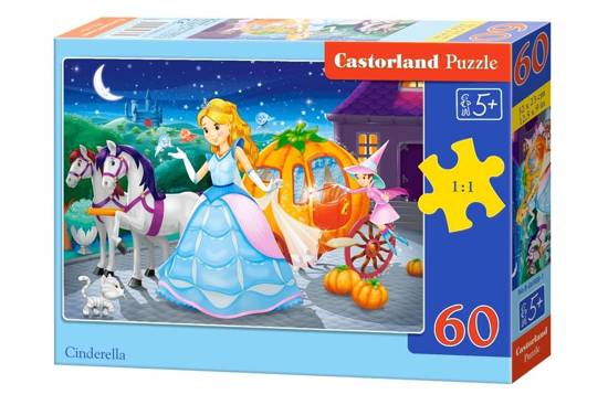Puzzle 60 pcs. Cinderella