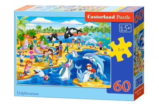 Puzzle 60 pieces Dolphinarium