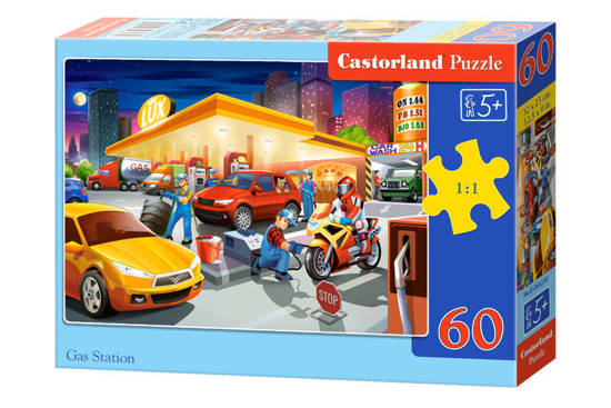 Puzzle 60 pieces gas station