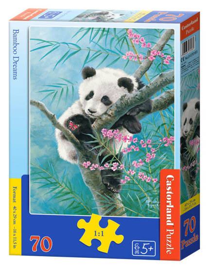 Puzzle 70 pieces bamboo dreams