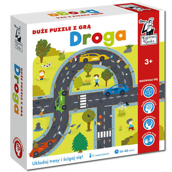 Puzzle Game Road of the street set make a route GR0532