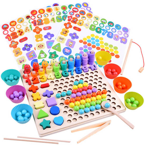 Puzzle Learning to count wooden set ZA3821