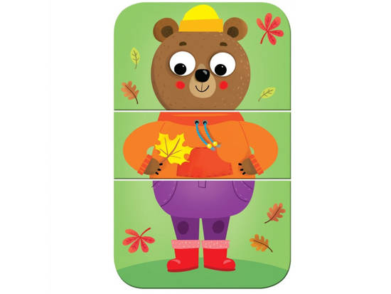 Puzzle Little bear likes it! Seasons KS0489