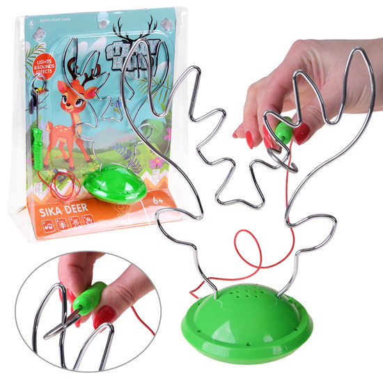 REINDEER Electric Collision Maze Arcade Game ZA4299