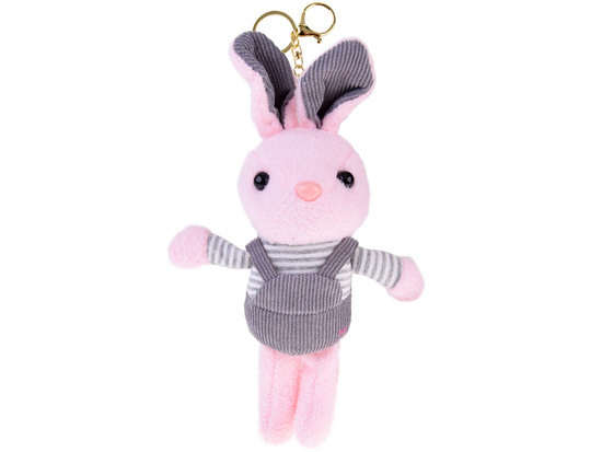 Rabbit in shorts keychain Plush mascot pendant ZA4775