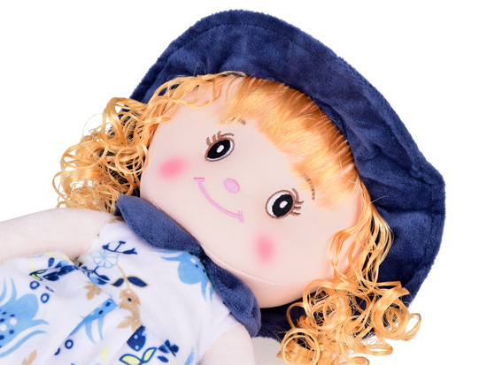 Rag Doll Maja Material rag doll in a hat ZA3866