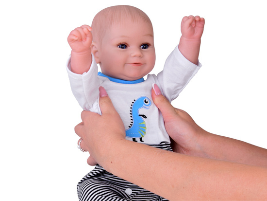 Realistic Doll Boy 50cm Adorable baby babbles and laughs ZA5357