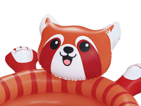 Red PANDA pool with balls 107x94cm Bestway+50 balls 52702