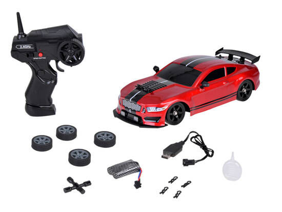 Remote Controlled CAR RC Drift 4x4 with Smoke Effect LED Lighting RC0696