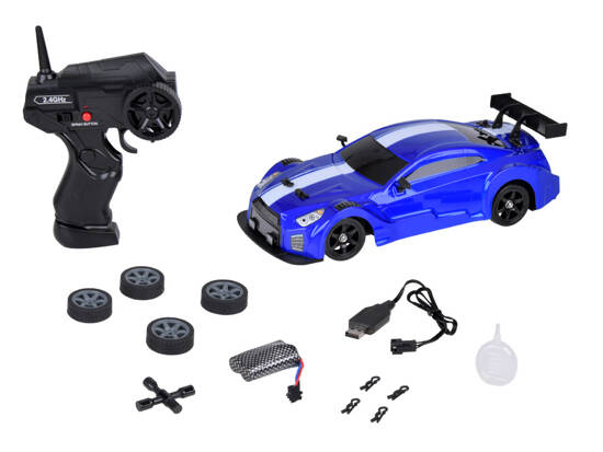 Remote Controlled CAR RC Drift 4x4 with Smoke Effect LED Lighting RC0696