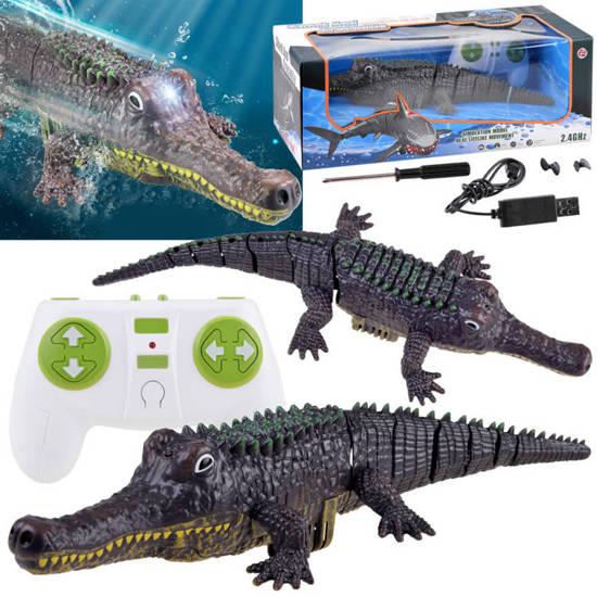 Remote controlled Crocodile for 2.4GHz remote control RC0616