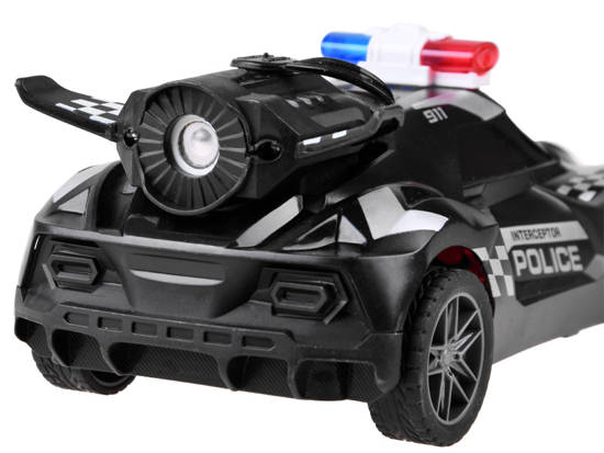 Remote controlled car Police smoke light RC0596