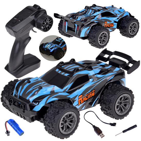 Remote controlled car RAPID MONSTER with remote control + backlight RC0682