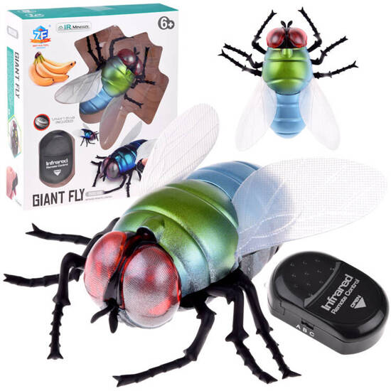 Remote-controlled fly with r/c remote control RC0623