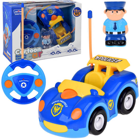 Remote-controlled police car police car RC0655