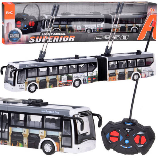 Remote controlled trolleybus 36 cm city bus RC0673