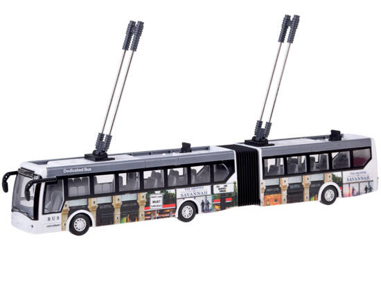 Remote controlled trolleybus 36 cm city bus RC0673