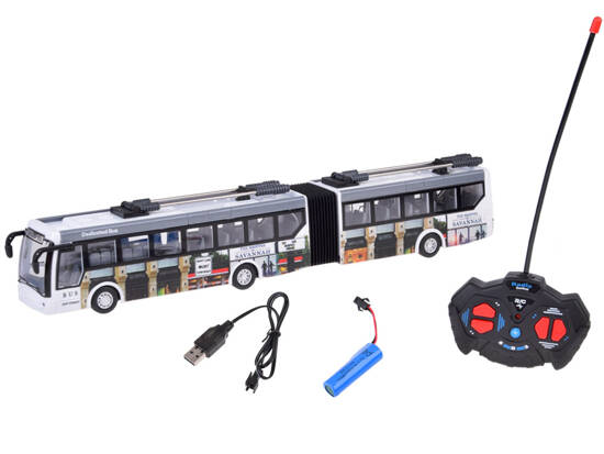 Remote controlled trolleybus 36 cm city bus RC0673