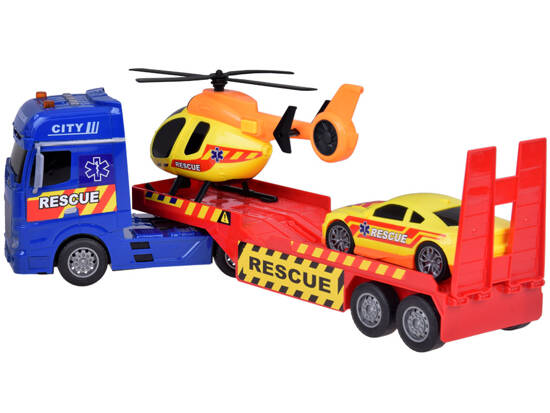 Rescue Kit Truck Helicopter Auto Effect Sound Light ZA5409