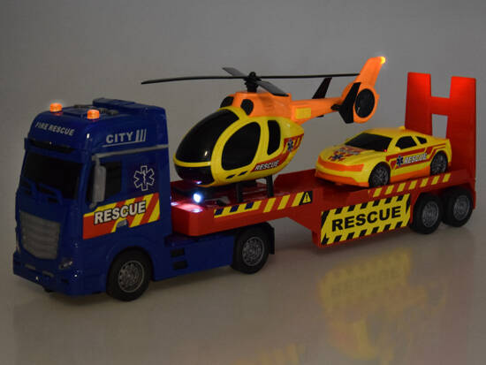 Rescue Kit Truck Helicopter Auto Effect Sound Light ZA5409