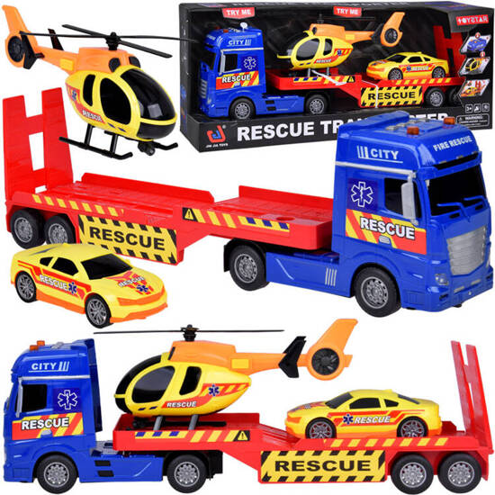 Rescue Kit Truck Helicopter Auto Effect Sound Light ZA5409