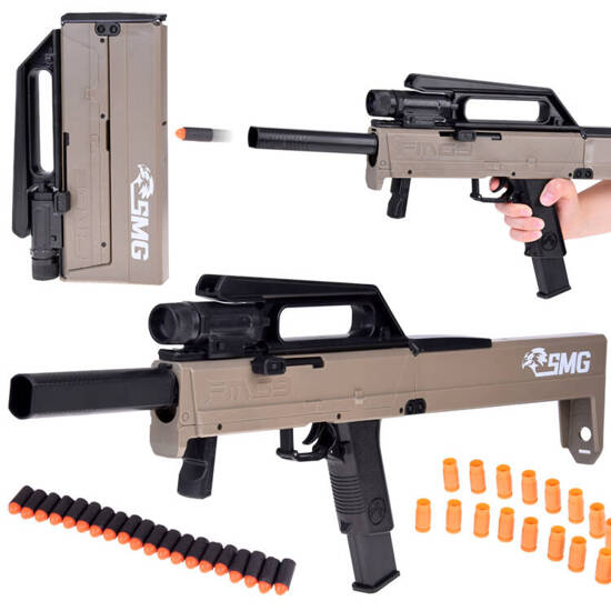 Rifle for foam cartridges, darts, shells, accuracy training ZA5300