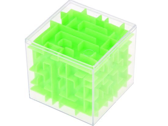 Rotating maze cube Arcade game colored cube GR0423