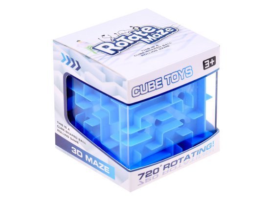 Rotating maze cube Arcade game colored cube GR0423