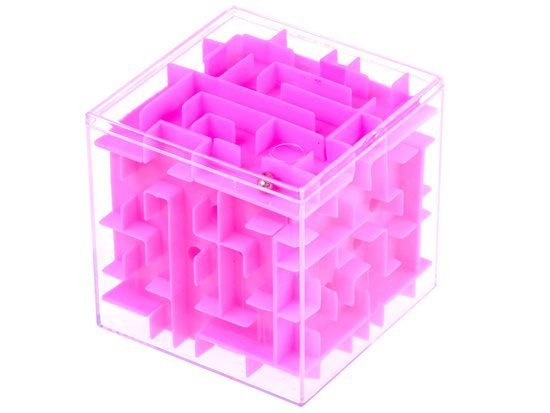 Rotating maze cube Arcade game colored cube GR0423