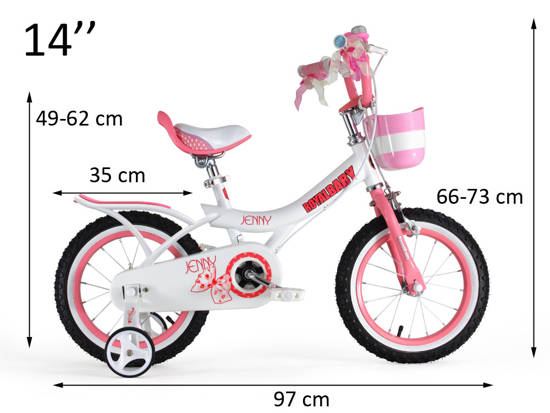 Royal Baby Jenny bike 14 "basket bell RO0103