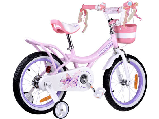 Royal Baby charming Bicycle JENNY 16 inches bell basket bows RB16G-4