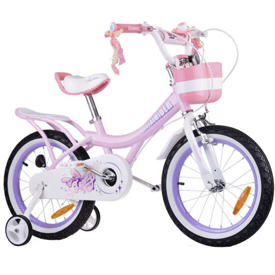 Royal Baby charming Bicycle JENNY 16 inches bell basket bows RB16G-4