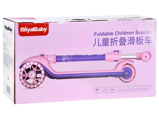 RoyalBaby Balance Scooter with glowing wheels SP0731