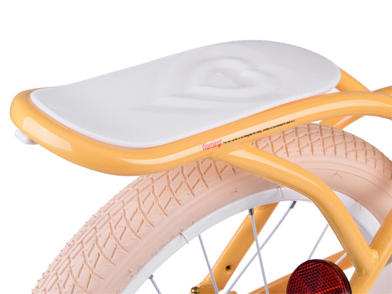 RoyalBaby Bicycle 16" Little Swan retro children's basket side wheels RB16-18