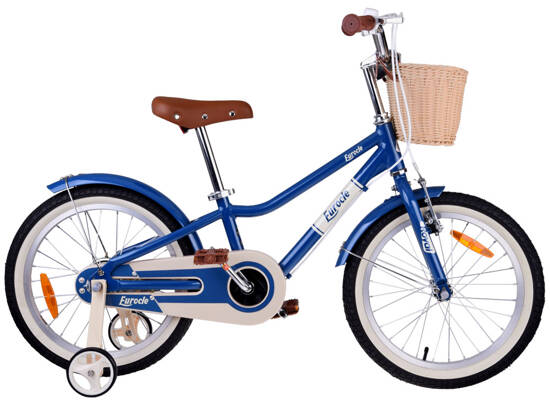 RoyalBaby Lovely City Bicycle with basket for Children Eurocle 18" RB18B-38